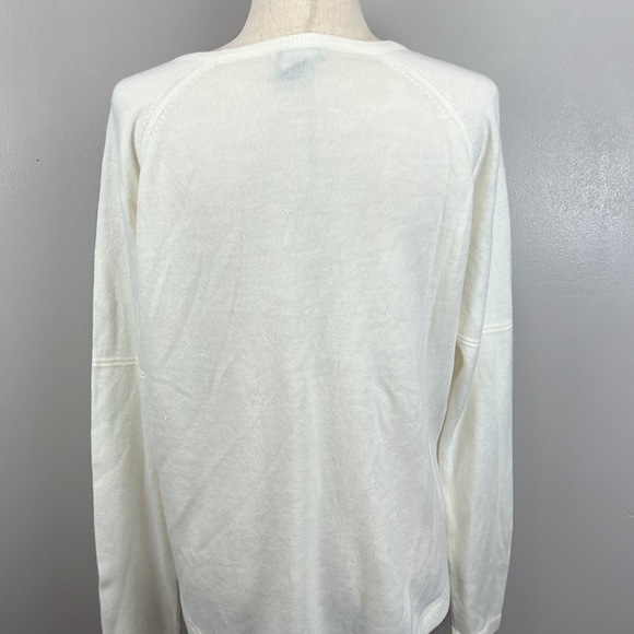 Sweet Romeo White Long Sleeve Sweater - Picture 6 of 7